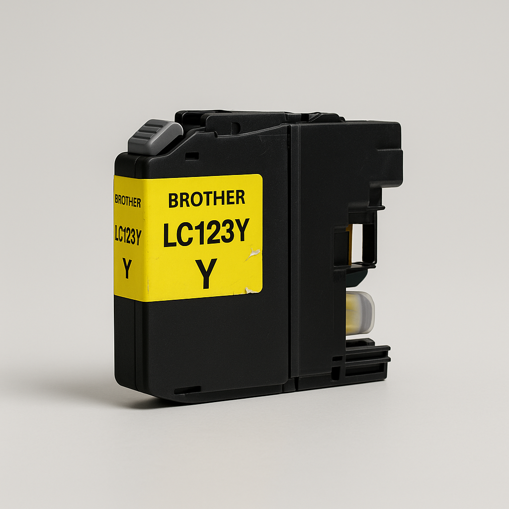 BROTHER LC123Y doboz sérült TINTAPATRON (LC123Y b ware)